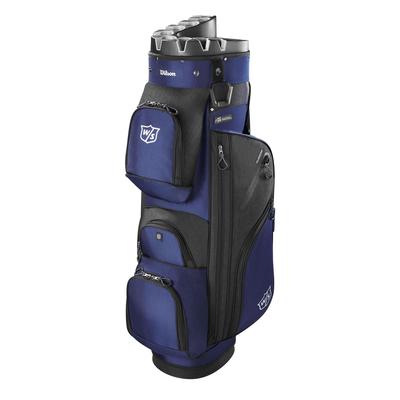 Wilson I-Lock 3 Organiser Golf Cart Bag - Navy/Black