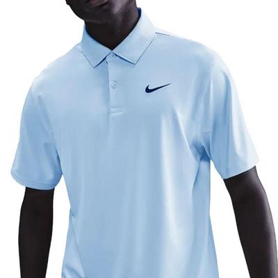 Nike Dri-Fit Velocity Solid Golf Polo Shirt - Hydrogen Blue