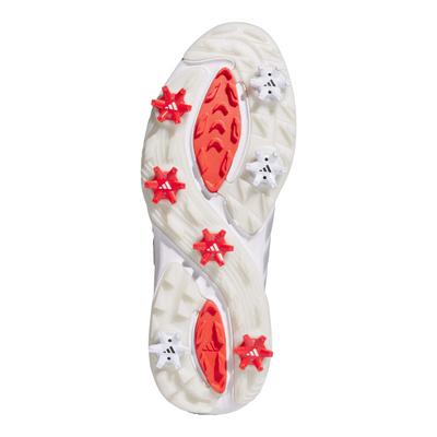 adidas Adipower Golf Shoes - White/Silver Metallic/Halo Silver - thumbnail image 6