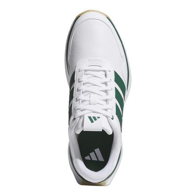 adidas S2G Leather Spikeless Golf Shoes - White/Collegiate Green/Gum - thumbnail image 5
