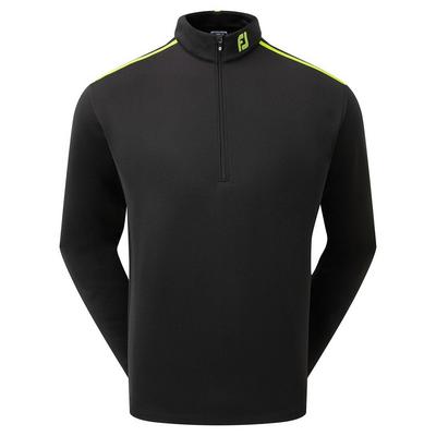 FootJoy Jersey Solid Chill-Out Golf Sweater - Black
