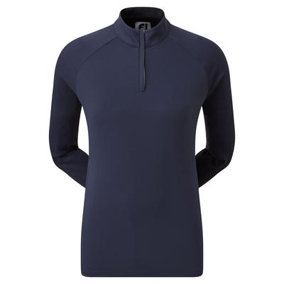 FootJoy Ladies Half-Zip Golf Midlayer Top - Navy