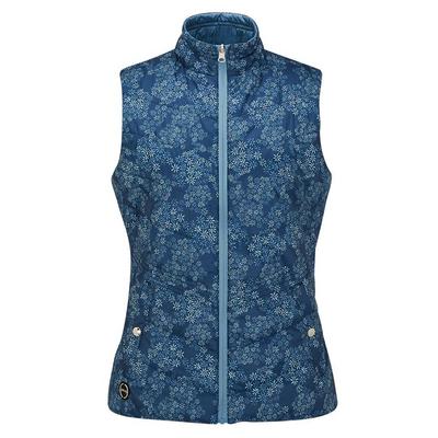 Ping Ladies Lola Reversible Insulated Golf Vest - Stone Blue