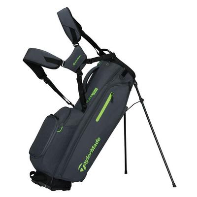 TaylorMade FlexTech Golf Stand Bag - Grey/Neon Green