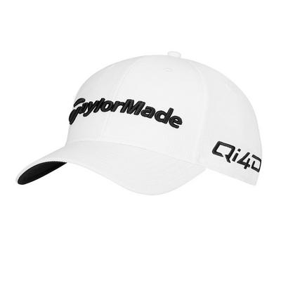 TaylorMade Qi4D Radar Golf Cap - White