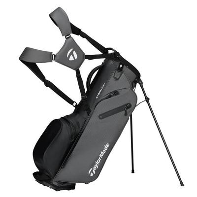 TaylorMade Storm Dry Waterproof Golf Stand Bag Grey/Black