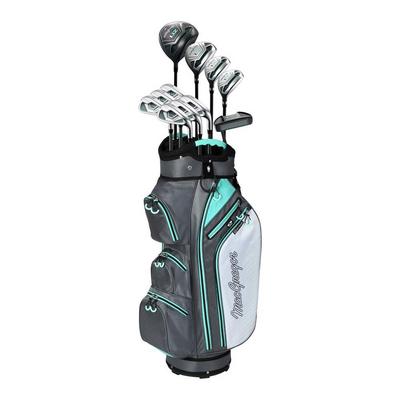 MacGregor ZT1 Ladies Golf Club Package Set - Graphite Cart Bag