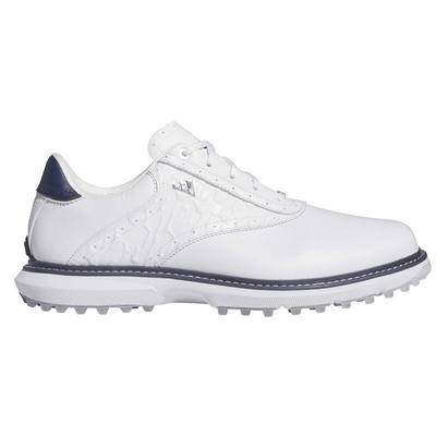 adidas MC70 Spikeless Golf Shoes - White/Collegiate Navy/Halo Silver