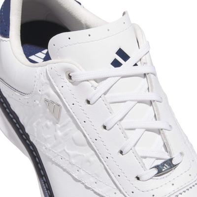 adidas MC70 Spikeless Golf Shoes - White/Collegiate Navy/Halo Silver - thumbnail image 6