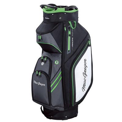 MacGregor Principal 10" 14 Way Golf Cart Bag - Black/Grey/Green