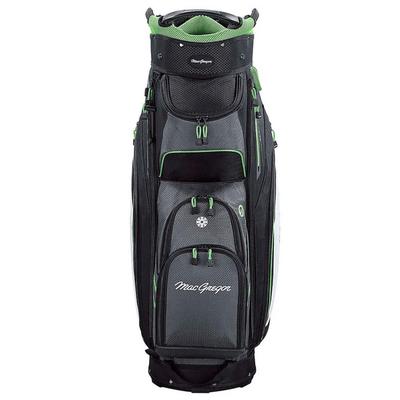 MacGregor Principal 10" 14 Way Golf Cart Bag - Black/Grey/Green - thumbnail image 2