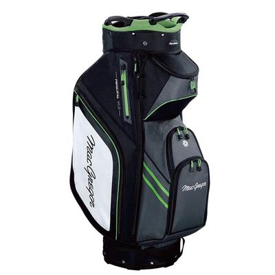 MacGregor Principal 10" 14 Way Golf Cart Bag - Black/Grey/Green - thumbnail image 3