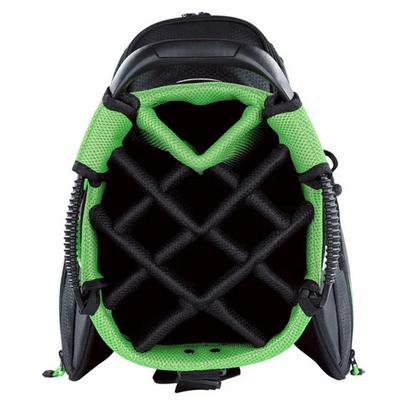 MacGregor Principal 10" 14 Way Golf Cart Bag - Black/Grey/Green - thumbnail image 5