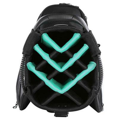 MacGregor Principal 10" 14 Way Golf Cart Bag - Cool Mint/Grey - thumbnail image 5