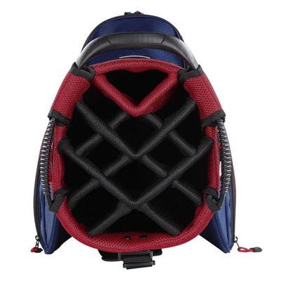 MacGregor Principal 10" 14 Way Golf Cart Bag - Navy/White/Red - thumbnail image 5