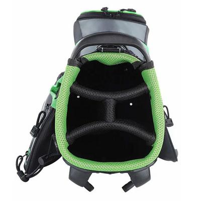 MacGregor Principal 7" Golf Stand Bag - Black/Green - thumbnail image 6
