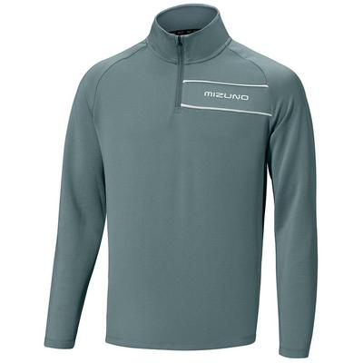 Mizuno Box 1/4 Zip Golf Sweater - Grey - thumbnail image 1