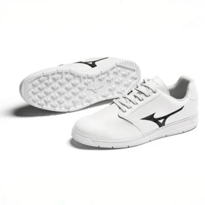Mizuno G-Style Golf Shoe - White/Black Camo - thumbnail image 4