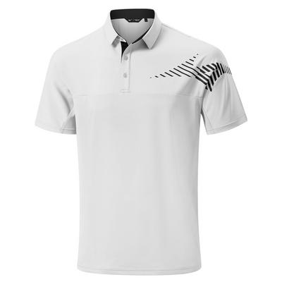 Mizuno Laser RB Golf Polo - White - thumbnail image 1