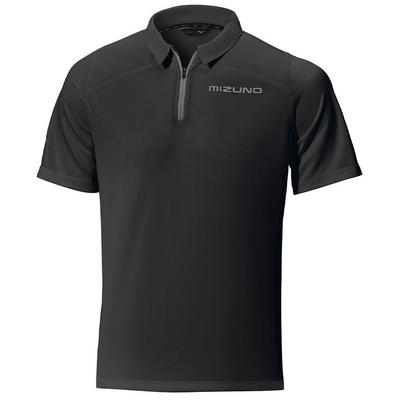 Mizuno Move Tech Golf Polo Shirt - Black