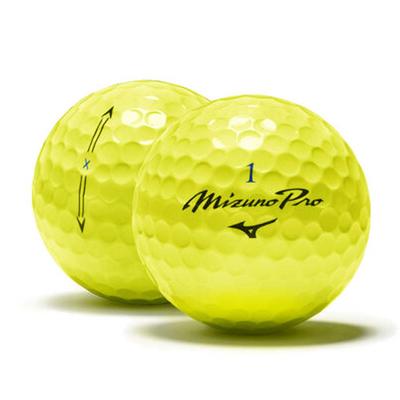 Mizuno Pro X Golf Balls - Yellow - thumbnail image 3