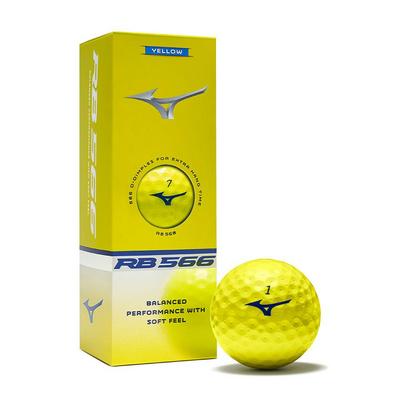 Mizuno RB 566 Golf Balls - Yellow - thumbnail image 2