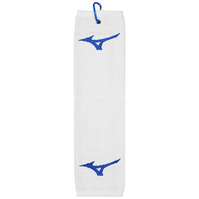 Mizuno RB Tri Fold Golf Towel - White