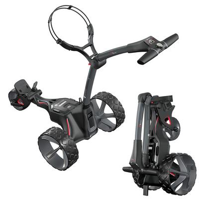 Motocaddy M1 DHC Graphite Electric Golf Trolley 2024 - Ultra Lithium - thumbnail image 1