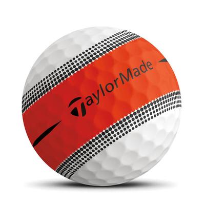TaylorMade Tour Response Multi Stripe Golf Balls - White - thumbnail image 4