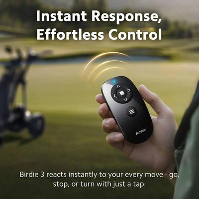 NAVEE Birdie 3 Electric Remote Golf Trolley - Extended Lithium - thumbnail image 9