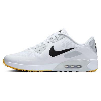 Nike Air Max 90 G Golf Shoes - White/Black - thumbnail image 2