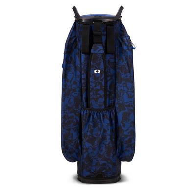 Ogio All Elements Silencer Golf Cart Bag - Blue Floral Abstract - thumbnail image 5