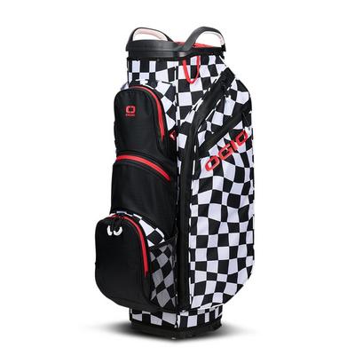 Ogio All Elements Silencer Golf Cart Bag - Warped Checkers