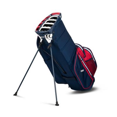 Ogio All Elements Hybrid Golf Stand Bag - Red/White/Blue - thumbnail image 2