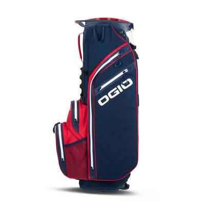 Ogio All Elements Hybrid Golf Stand Bag - Red/White/Blue - thumbnail image 3
