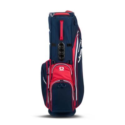 Ogio All Elements Hybrid Golf Stand Bag - Red/White/Blue - thumbnail image 5