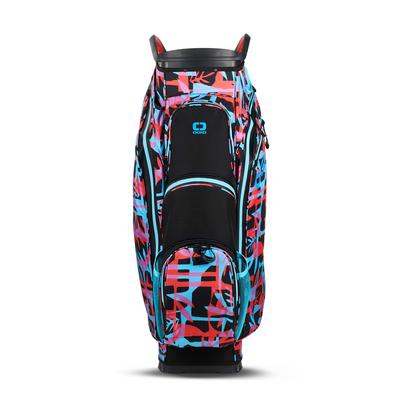 Ogio All Elements Silencer Golf Cart Bag - Tropical Punch - thumbnail image 2