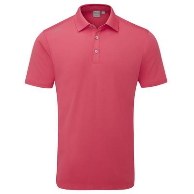 Ping Lindum Golf Polo Shirt - Rhapsody Pink