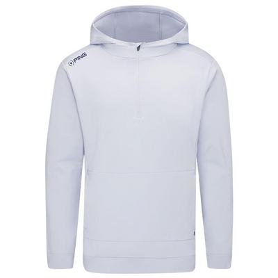 Ping Haldon Golf Hoodie - Pearl Grey