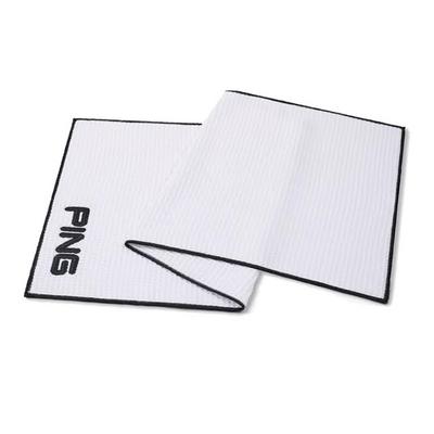 Ping Tour Golf Towel - White