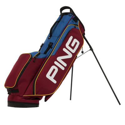 Ping Hooferlite Club Together Golf Stand Bag - Maroon/Blue