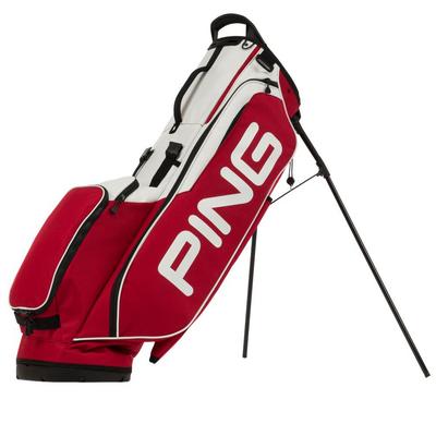 Ping Hooferlite Club Together Golf Stand Bag - Red/White