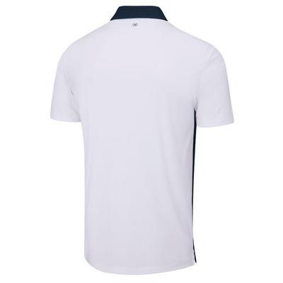 Ping Bodi Colourblock Golf Polo Shirt - Navy/White - thumbnail image 2