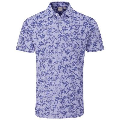 Ping Diego Golf Polo Shirt - Purple Ash