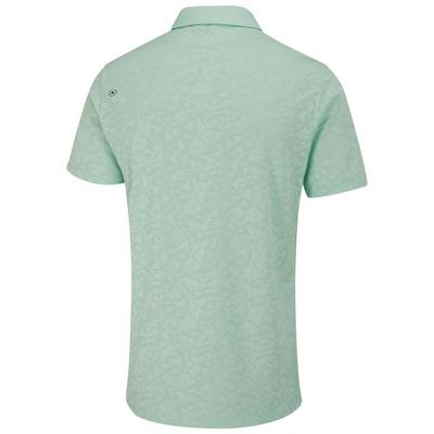 Ping Geo Camo Golf Polo Shirt - Misty Green - thumbnail image 2