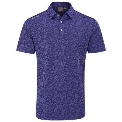 Ping Geo Camo Golf Polo Shirt - Twilight