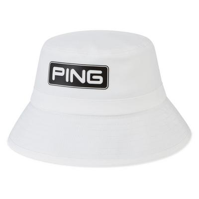 Ping Golf Bucket Hat - White