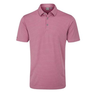 Ping Halcyon Golf Polo Shirt - Wild Rose - thumbnail image 1