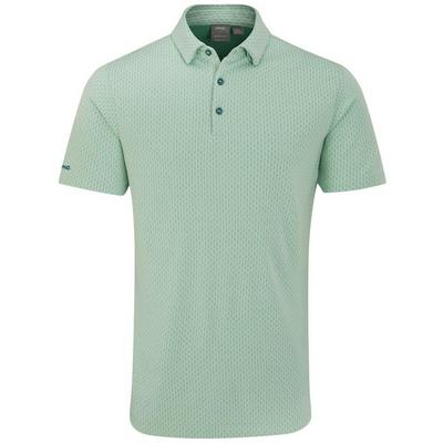 Ping Hershel Golf Polo Shirt - Misty Green - thumbnail image 1