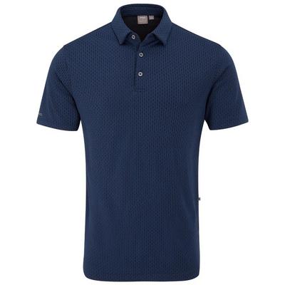Ping Hershel Golf Polo Shirt - Oxford Blue